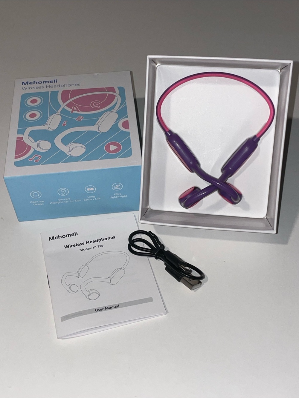 Bluetooth open ear headphones